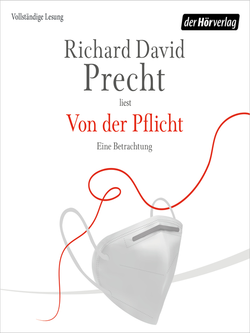 Title details for Von der Pflicht by Richard David Precht - Wait list